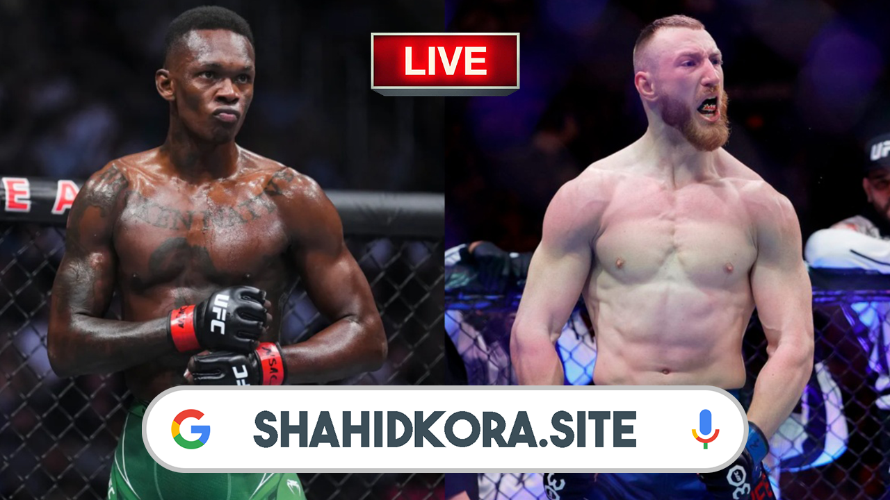 Adesanya vs Pyfer fight poster